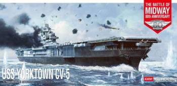 ACY14229 — 1/700 USS Yorktown CV-5 "Battle of Midway"