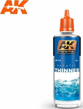 AKI712 — Acrylic Thinner 60ml Bottle