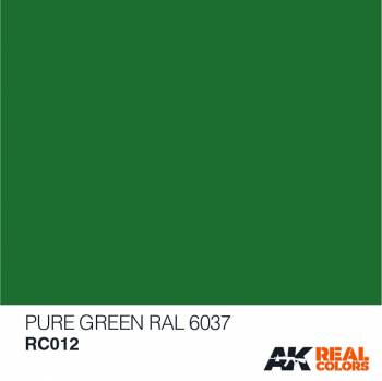 AKIRC012 — Real Colors Acrylic Lacquer Paint 10ml Pure Green