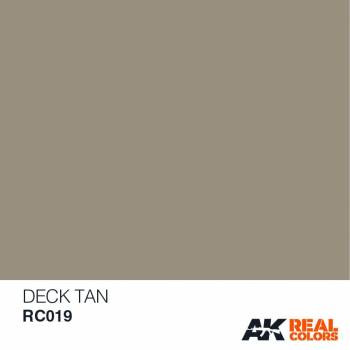 AKIRC019 — Real Colors Acrylic Lacquer Paint 10ml Deck Tan