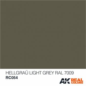 AKIRC054 — Real Colors Acrylic Lacquer Paint 10ml Light Grey RAL7009 I