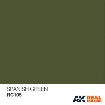 AKIRC105 — Real Colors Acrylic Lacquer Paint 10ml Spanish Green