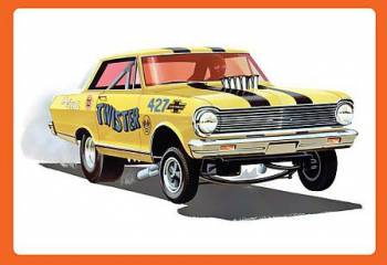 AMT1293 — 1/25 1965 Chevy II Nova AWB "Twister"