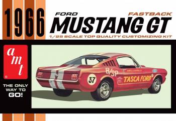 AMT1305 — 1/25 1966 Ford Mustang Fastback 2+2
