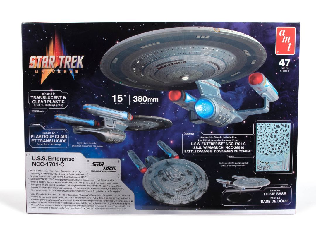 1/1400 Scale Star Trek U.S.S. Enterprise NCC-1701-C