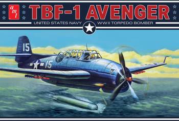 AMT1377 — 1/48 TBF Avenger (Level 2)
