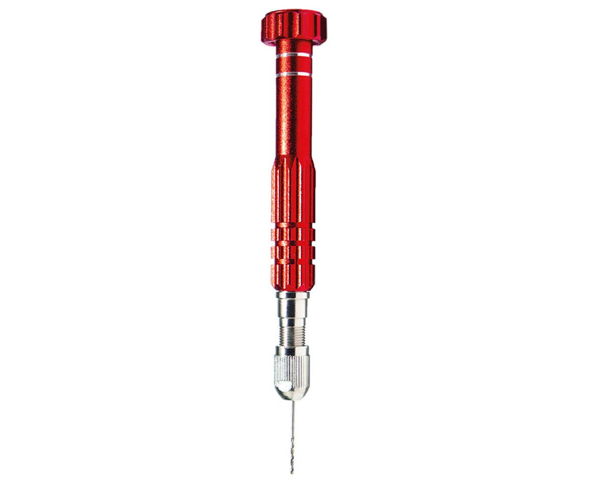 Miniature & Model Hand Drill w/(1.0/1.4/1.8mm) Drill Bits
