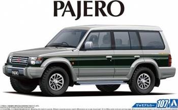 AOS05710 — 1/24 Mitsubishi V43W Pajero Super Exceed '91