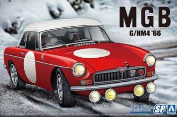 AOS06126 — 1/24 BLMC G/HM4 MGB Club Rally Ver. '66
