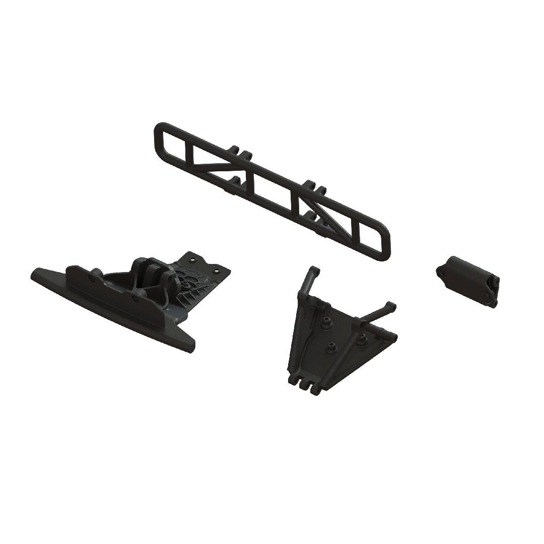 Lower Skid And Bumper Set - Black