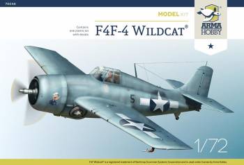 ARH70048 — 1/72 F4F-4 Wildcat Model Kit