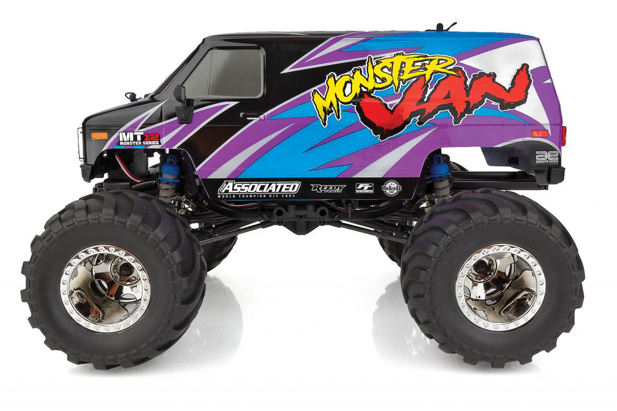 Team Associated MT12 RTR Monster Van