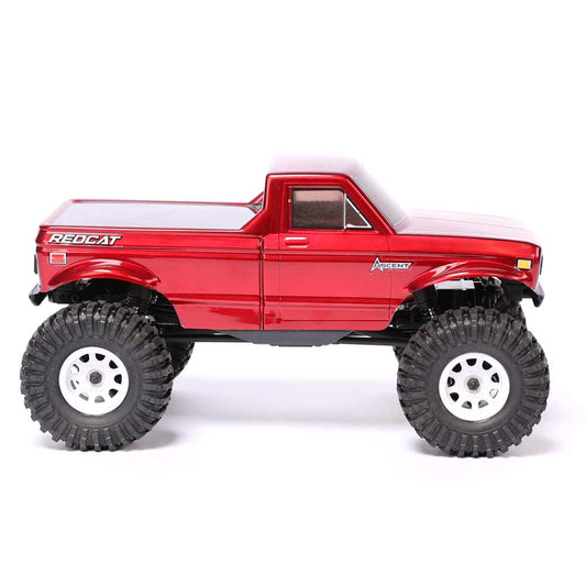 Ascent-18 RC Crawler - 1:18 Brushed Electric Rock Crawler (RED)