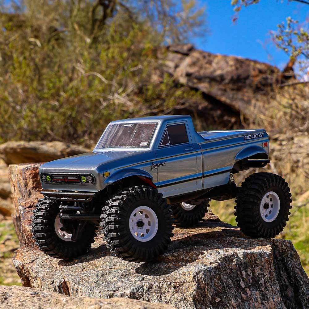 Ascent-18 RC Crawler - 1:18 Brushed Electric Rock Crawler (BLUE)