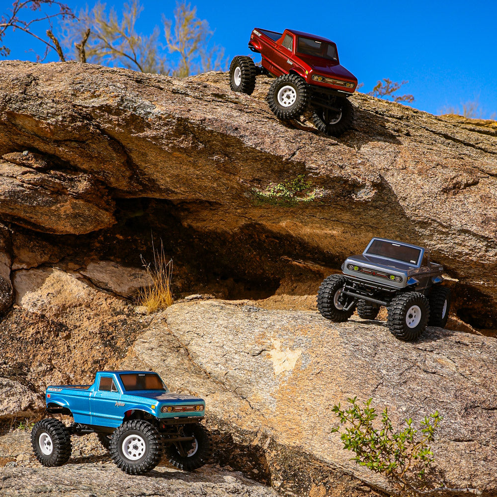 Ascent-18 RC Crawler - 1:18 Brushed Electric Rock Crawler (BLUE)