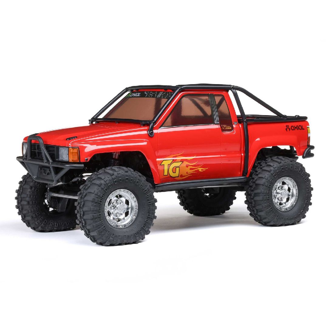 り*う様 TOYOTA 4X4 PICK-UP TRUCK 1/10 SCALE 1/10 SCX10 III 1987 Toyota SR5 Brushed 4x4 RTR - Red – Chris's House