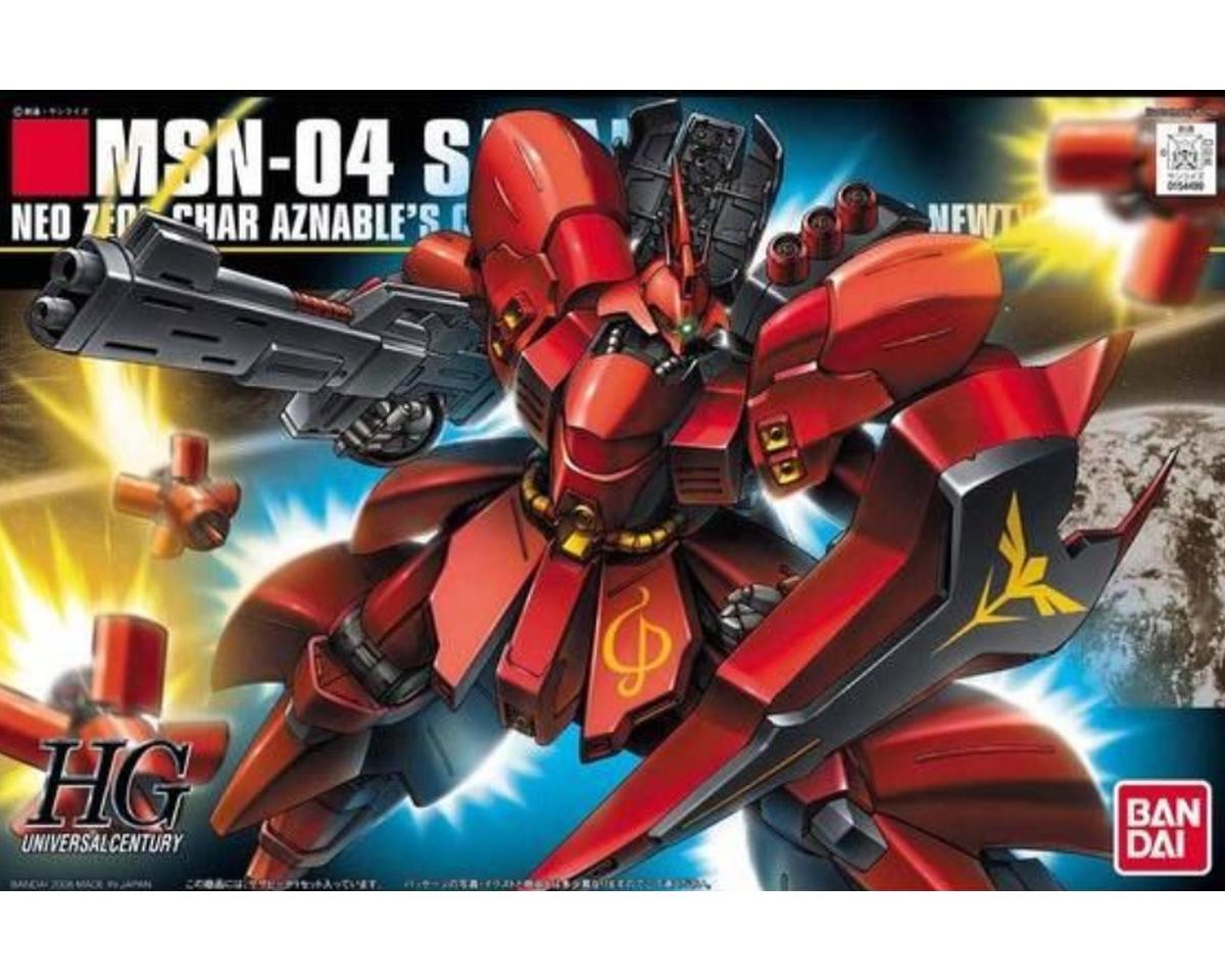 1/144 HGUC #88 Sazabi "Char's Counterattack" Plastic Model Kit