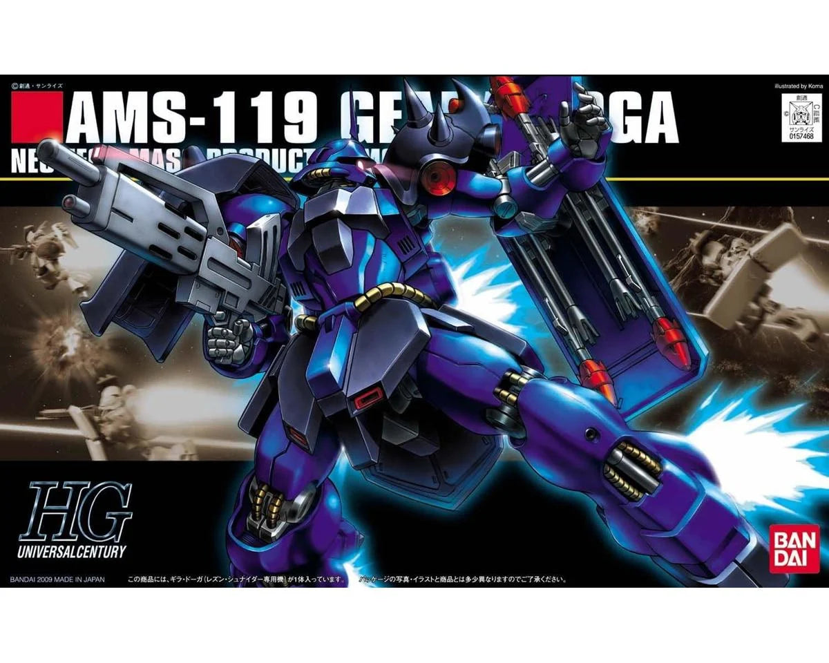 1/144 HGUC Geara Doga (Rezin Schnyder Custom) "Gundam CCA" Plastic Model Kit