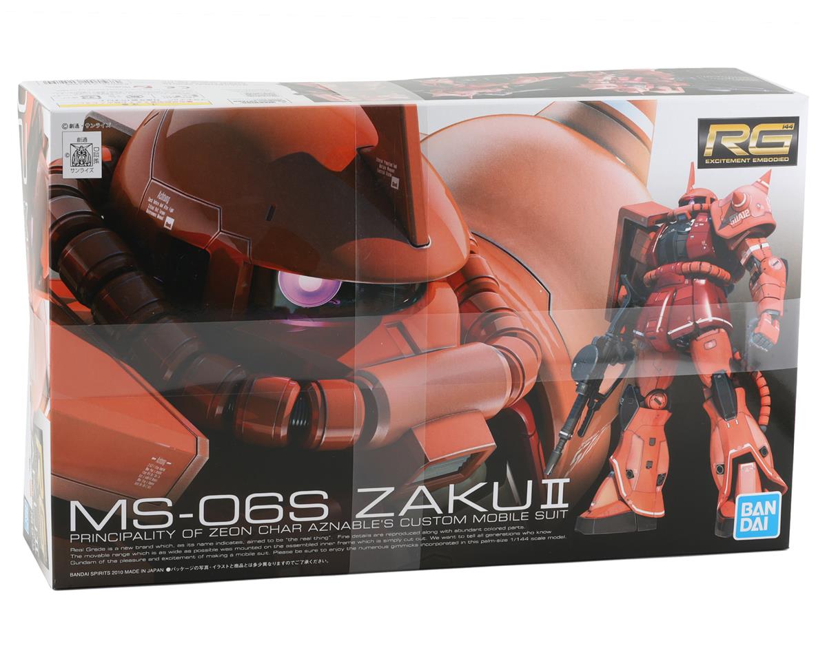 1/144 RG #02 MS-06S Char's Zaku II "Gundam" Plastic Model Kit
