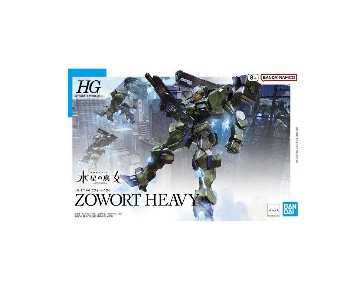 1/144 HGWFM Zowort Heavy "The Witch from Mercury" Plastic Model Kit