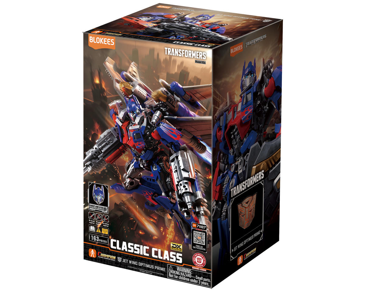 Transformers Classic Class 21 Jet Wing Optimus Prime Plastic Model Kit (Deluxe Edition)