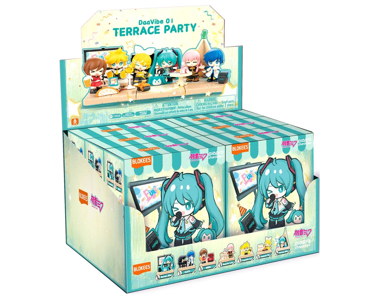 DaaVibe Series Hatsune Miku Terrace Party Plastic Model Blind Box (Wave 1)