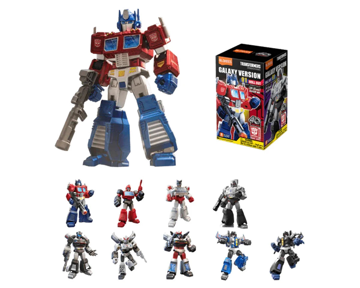 Transformers Galaxy Version 01 Roll Out Model Figures - Blind Box