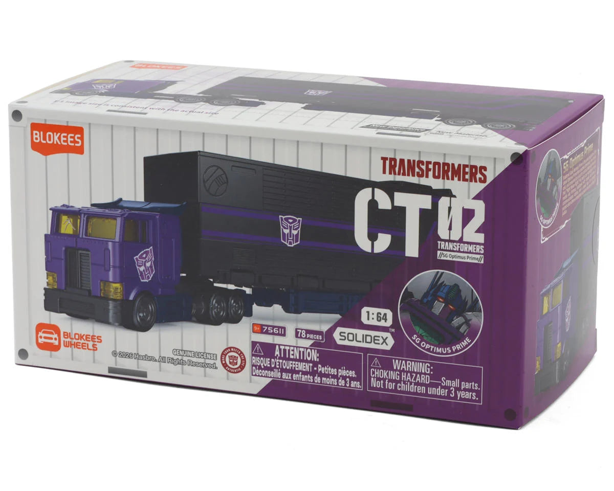 1/64 Transfomers CT02 Shattered Glass Optimus Prime Plastic Model Kit