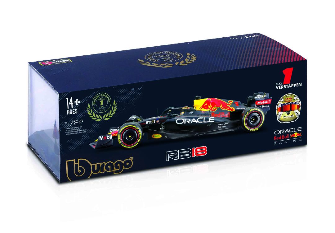 1/24 Red Bull RB18 (2022) w/driver (Perez #11)
