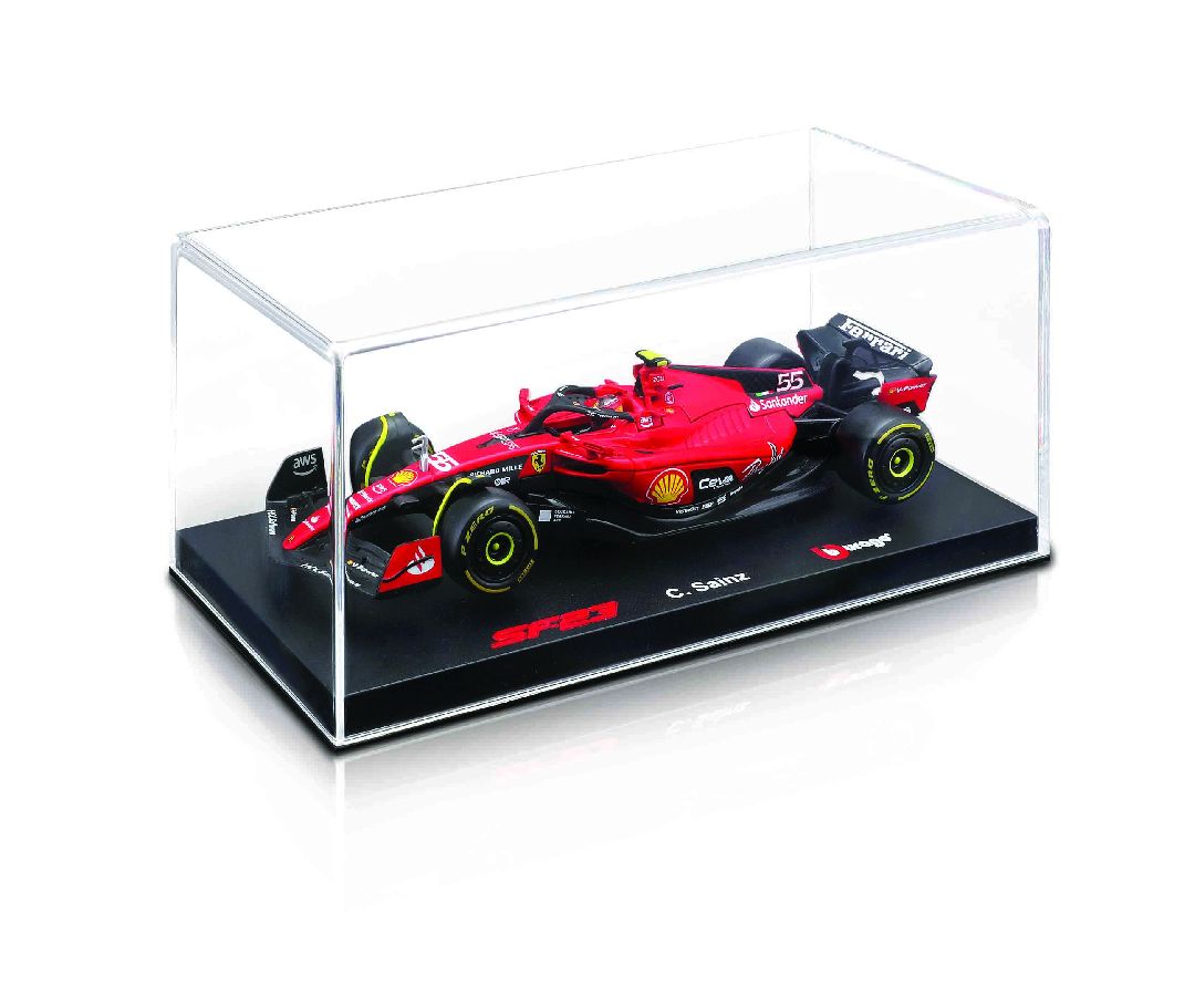 1/43 Ferrari SF-23 (2023) w/ driver (Sainz #55)