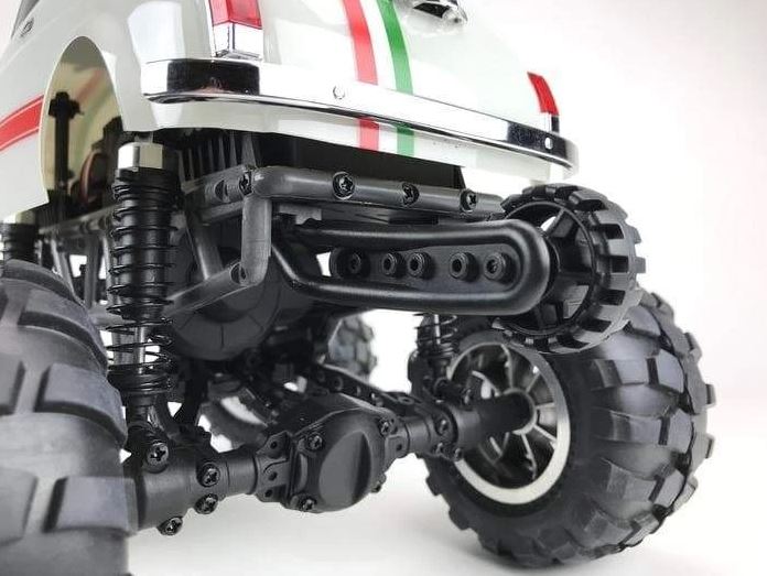 Fiat Abarth 595 1/12 Scale 2wd RTR Monster Truck