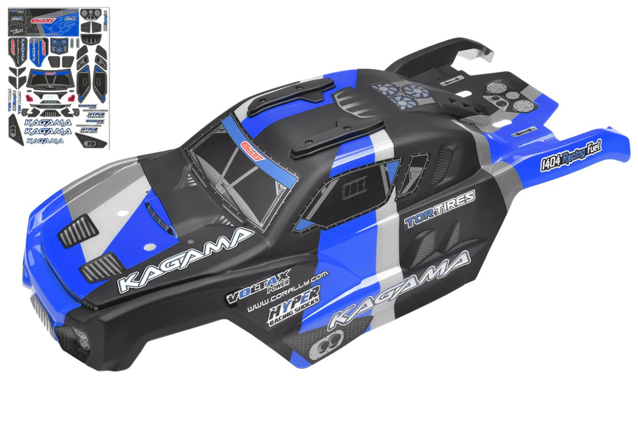 Body Painted and Cut, Kagama, Blue, 1pc