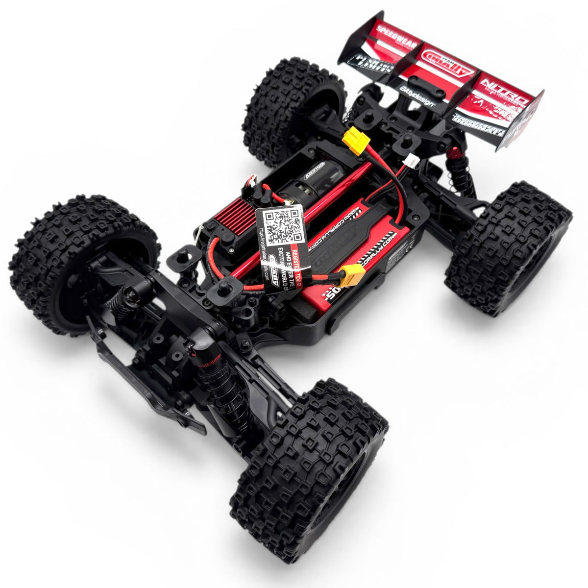Furago XD 4WD 2S Small Scale Monster Truck - Red