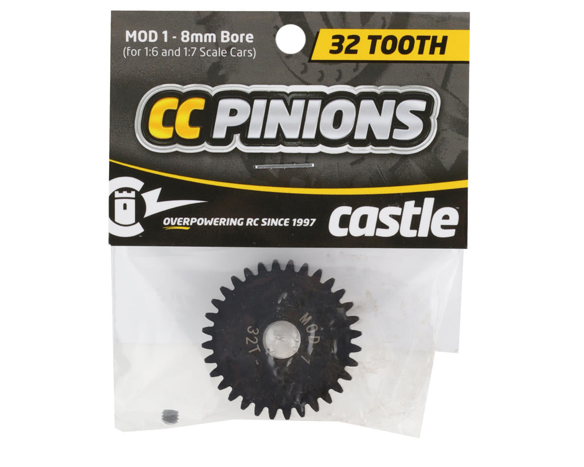 Mod 1 Pinion Gear w/8mm Bore (32T)