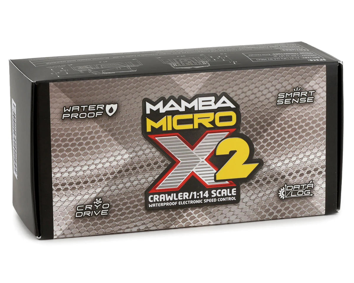 Mamba Micro X2, 16.8V, WP Sensored ESC (4.0mm)
