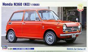 Hasegawa | No. 21121 | 1:24Honda N360 (NII) (1969)