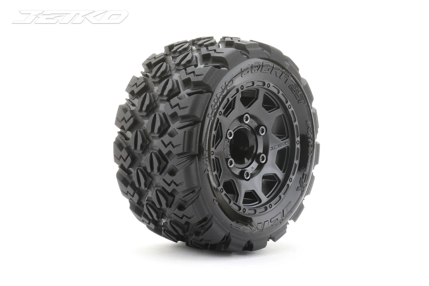 1/10 EX ST 2.8 King Cobra Tires - Pre-Mounted (x2)