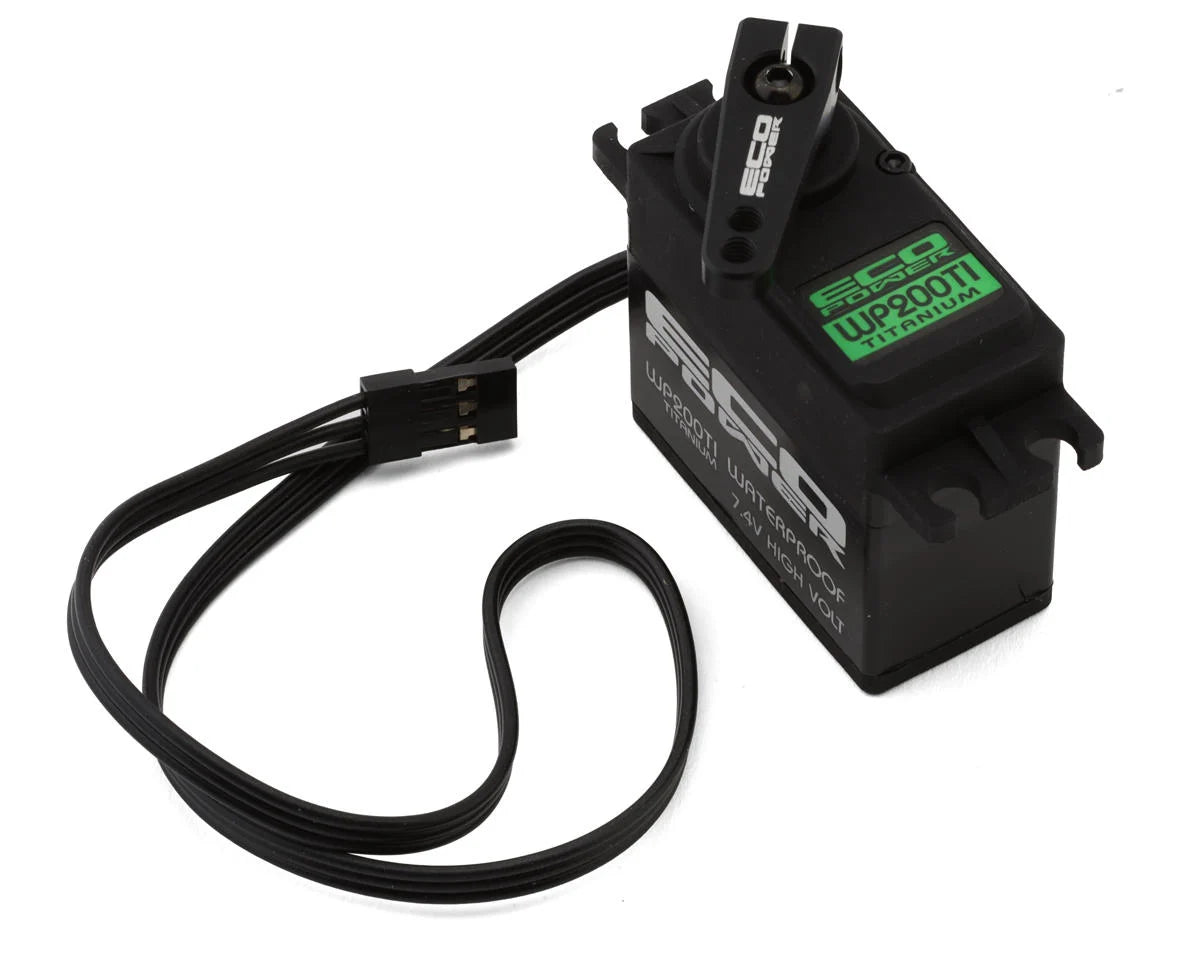 WP200T-TI Waterproof High Torque Titanium Gear Brushless Servo