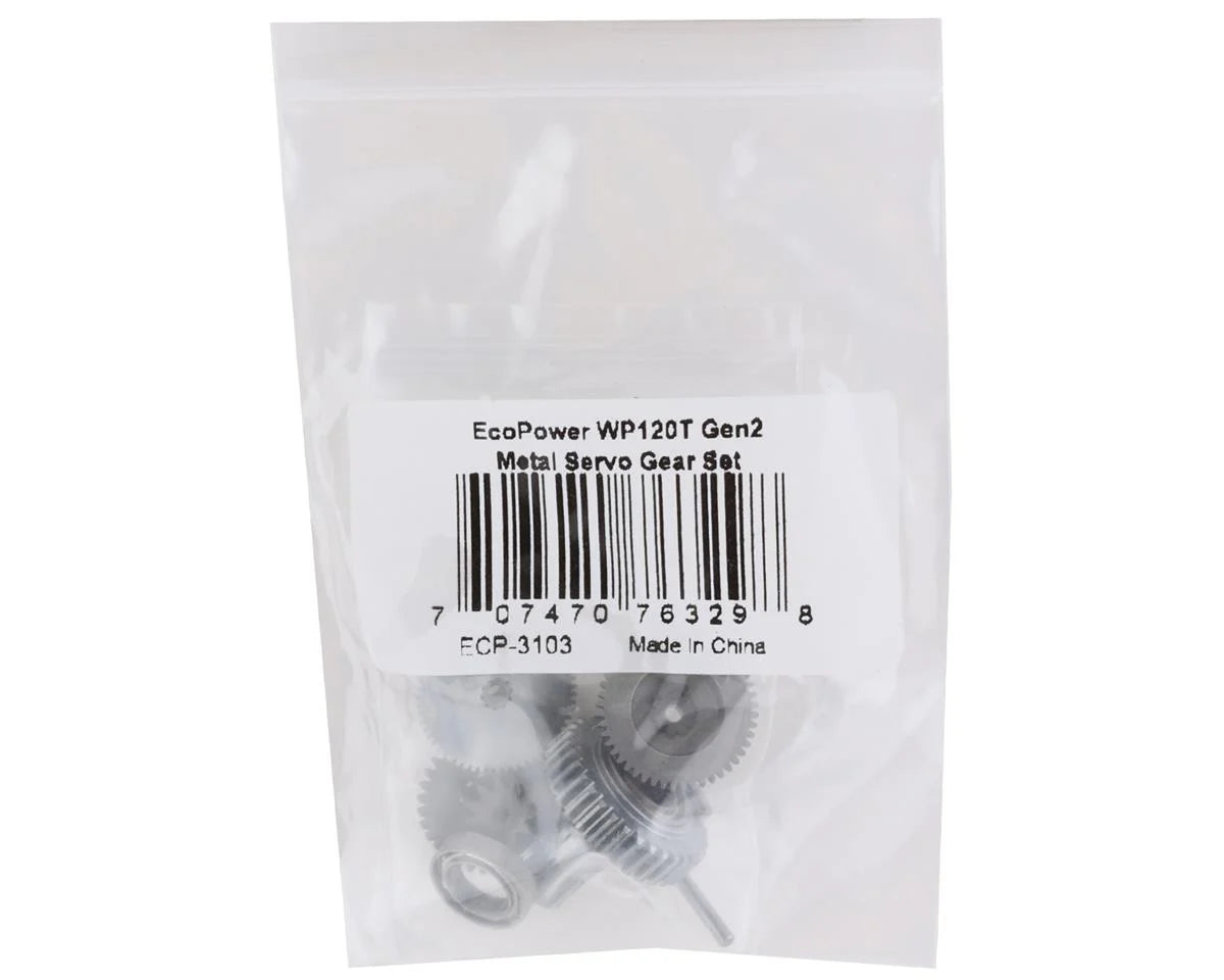 WP120T Gen2 Metal Servo Gear Set