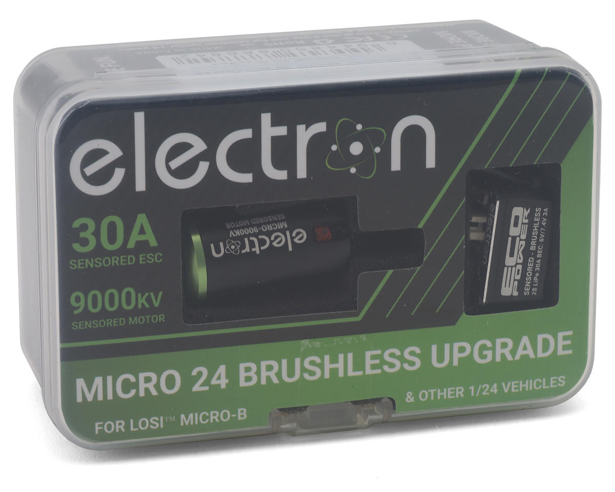 "Electron" Micro 24 Brushless Upgrade Combo (Sensored ESC & Motor) For Losi™ Micro-B/T