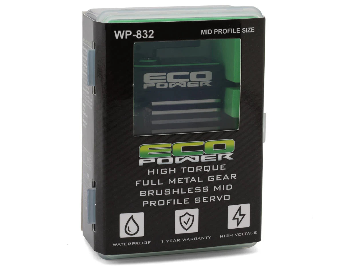 832 Mid Profile High Torque Brushless Servo (HV) (Waterproof)