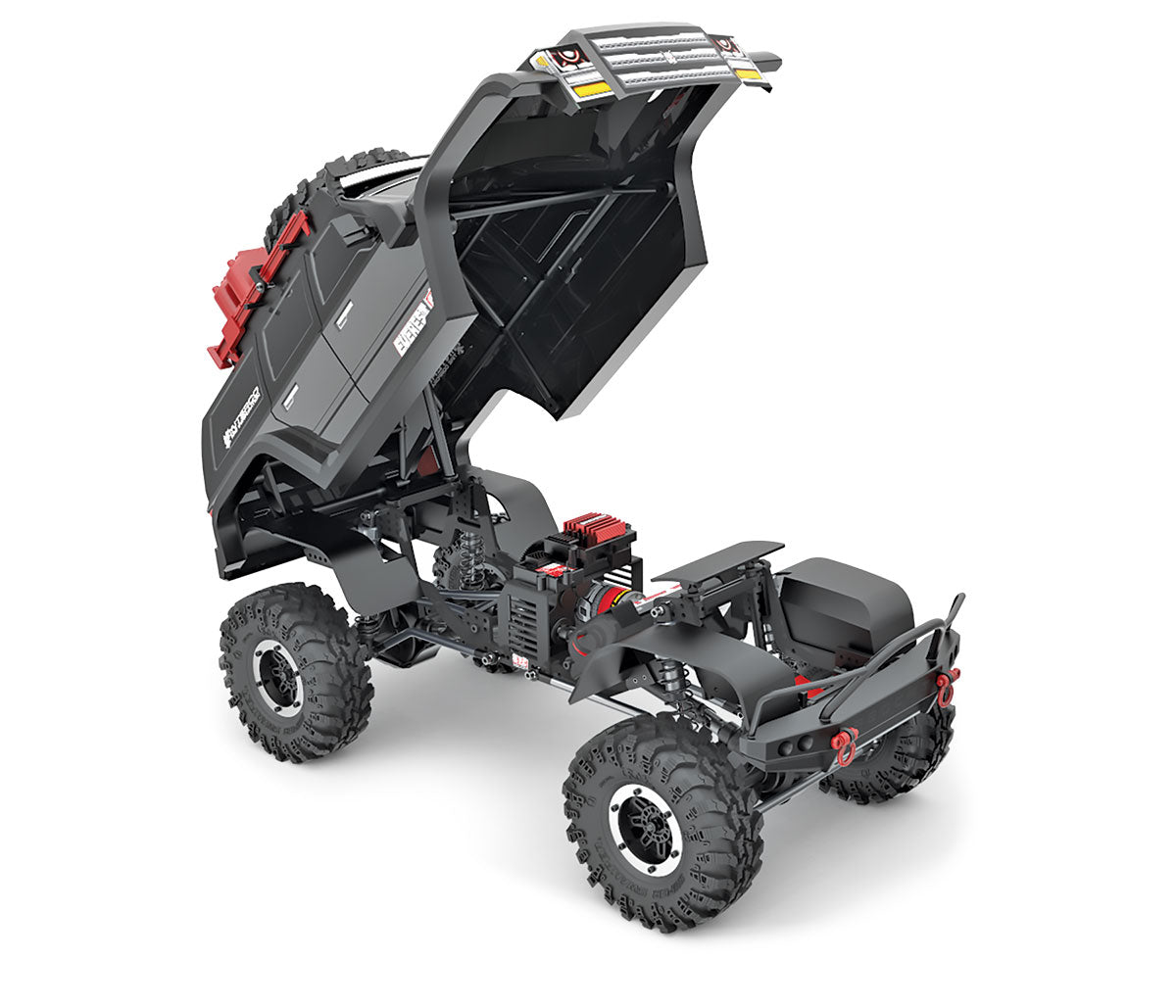 REDCAT EVEREST GEN7 PRO RC SCALE CRAWLER - 1:10 ROCK CRAWLER BLACK