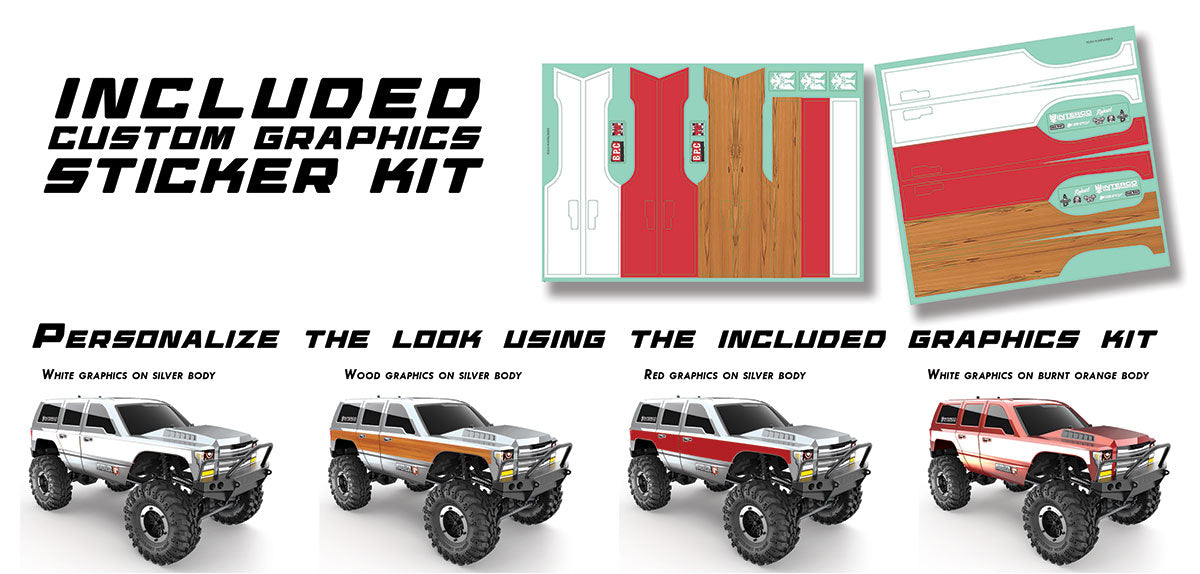 REDCAT EVEREST GEN7 SPORT RC CRAWLER - 1:10 BRUSHED ROCK CRAWLER SILVER