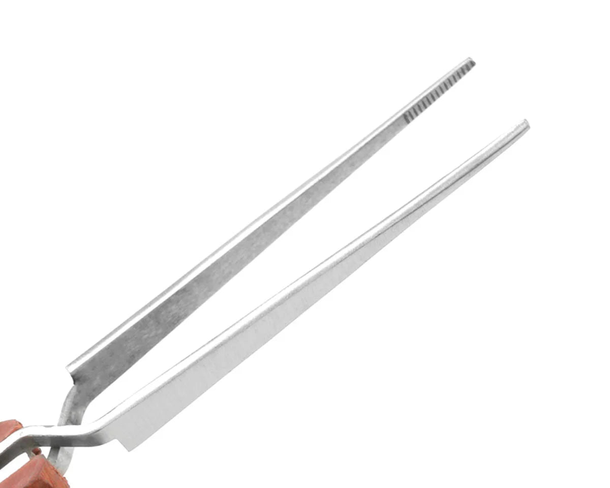 6 1/2" Straight Self Closing Tweezers