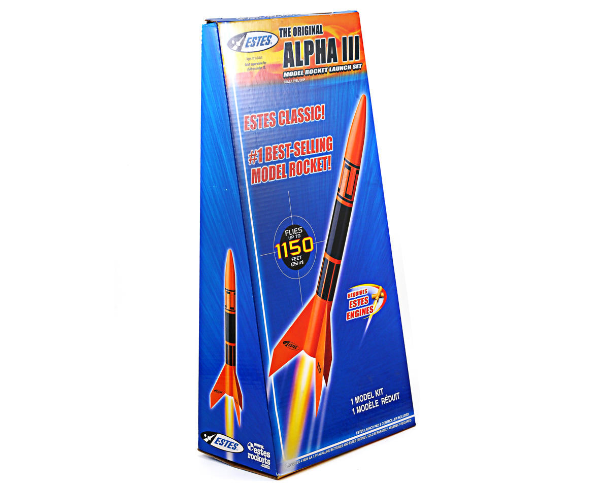 Alpha III Launch Set E2X Easy-to-Assemble