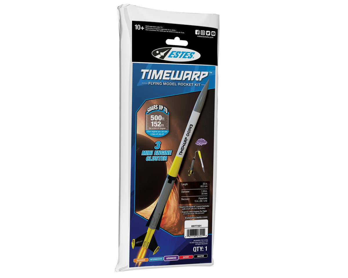 TimeWarp™ Flying Model Rocket Kit