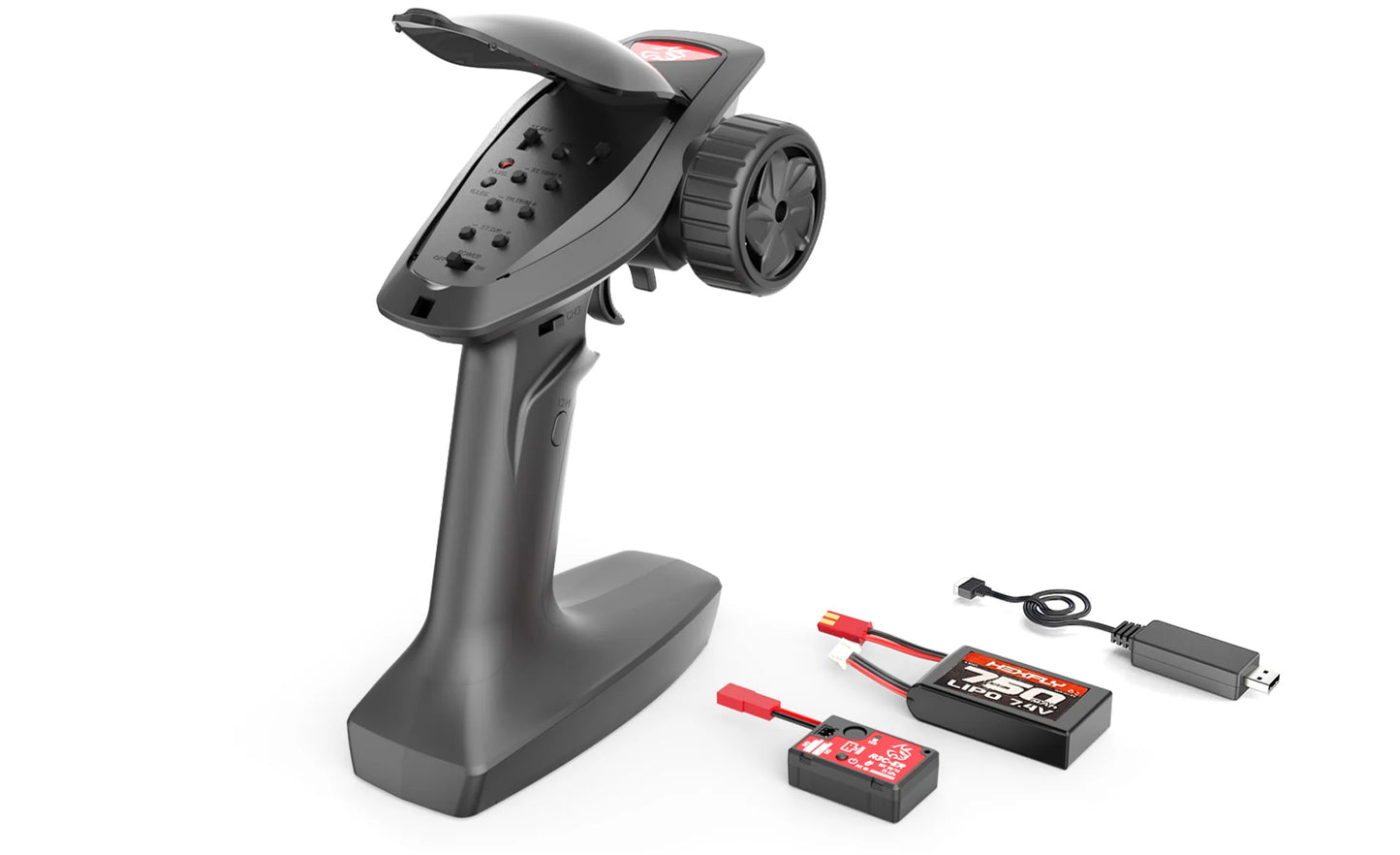 Ascent-18 RC Crawler - 1:18 Brushed Electric Rock Crawler (PINK)