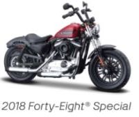 Maisto 1/18 H-D Motorcycles, Series 39 Forty Eight Special