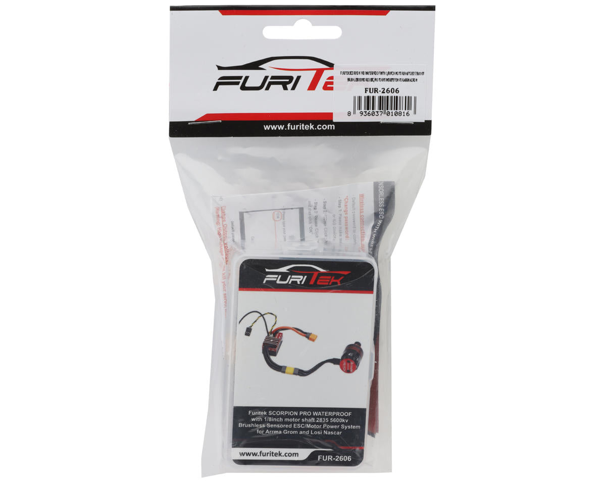 Grom/NASCAR Scorpion Pro Brushless Sensored ESC & V2 Motor Combo (5600kV)