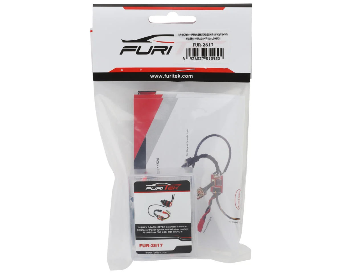 Losi™ Micro-B Grasshopper Brushless Sensored ESC & Motor Power System Combo